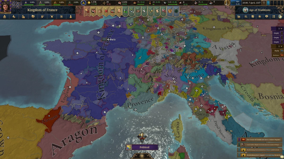 Ни разу не скромные системные требования Europa Universalis 5
