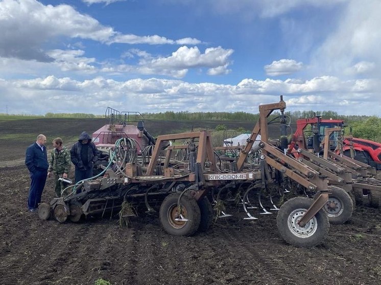 Поводок в Тюменской области не мешает аграриям вести сев