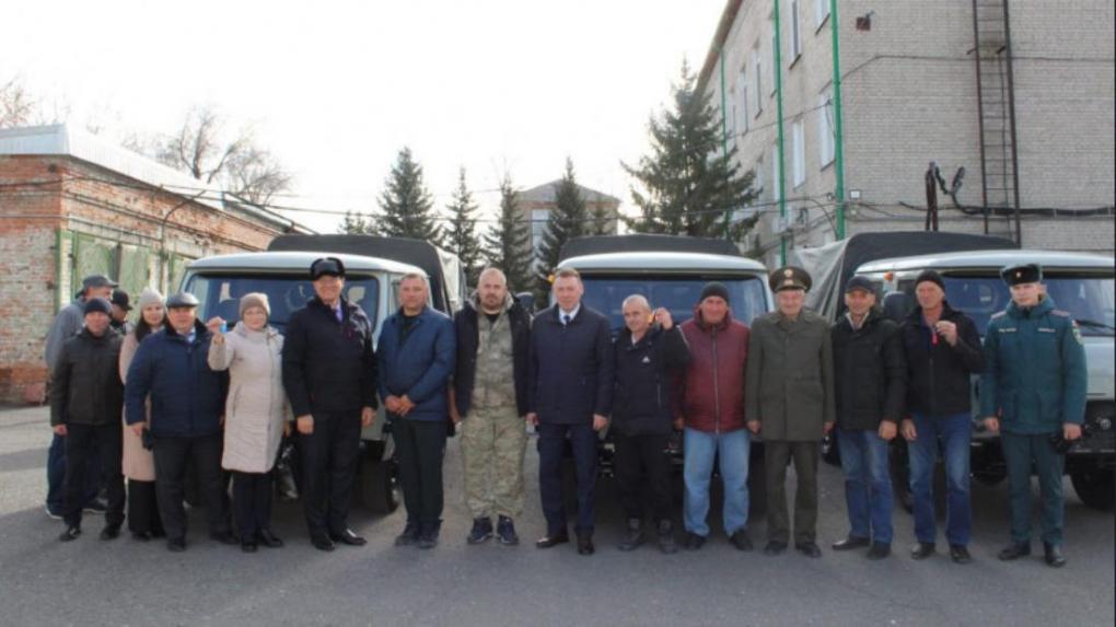 27 автомобилей для тушения ландшафтных пожаров переданы в районы Новосибирской области по госпрограмме