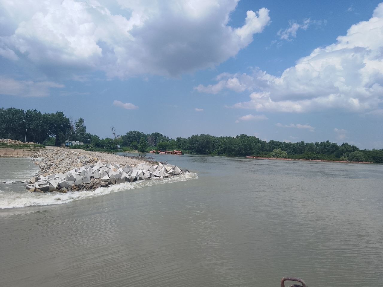 Приток в краснодарское водохранилище