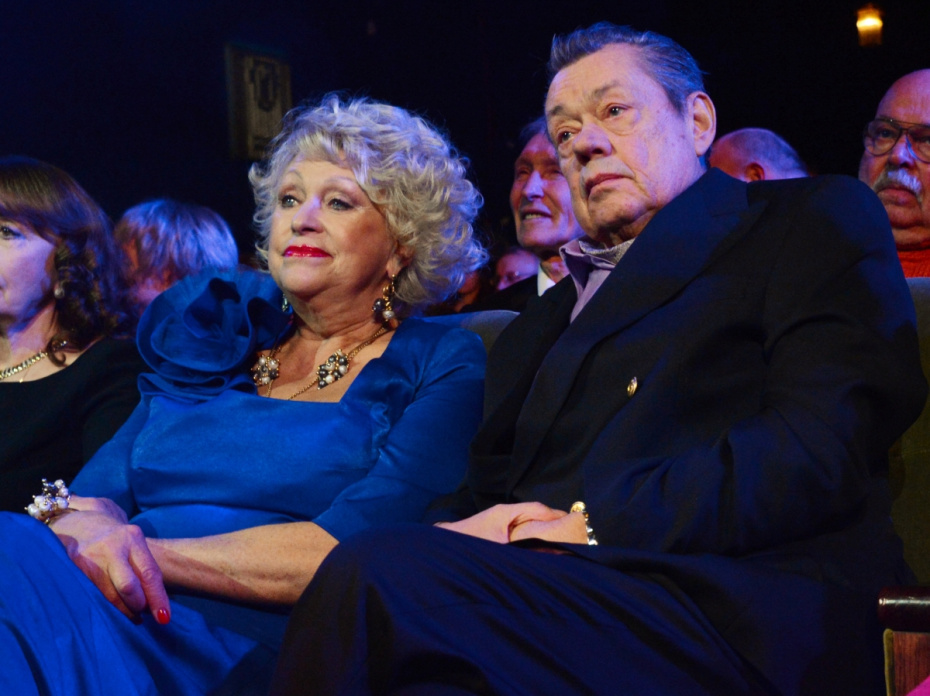 Актер Николай Караченцов с супругой Людмилой Поргиной