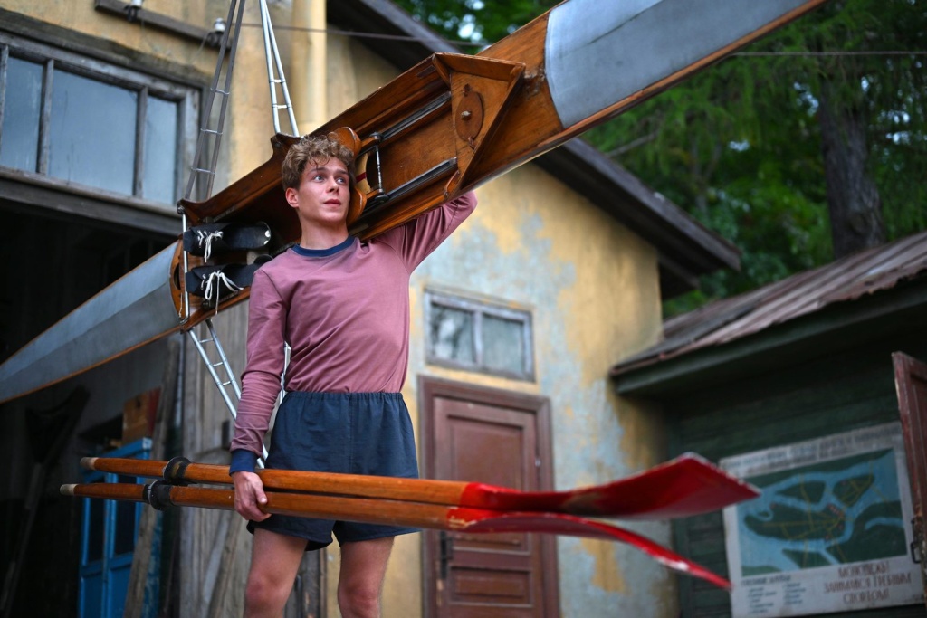 Кадр из фильма «Первый на Олимпе»