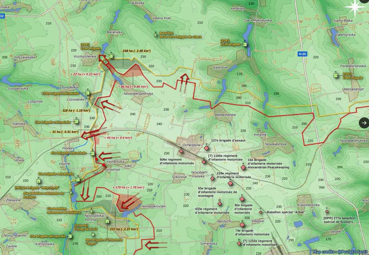 «Отважные» прорывают фронт сразу на шести участках, подходя к трассе Покровск - Константиновка (КАРТА) | Русская весна