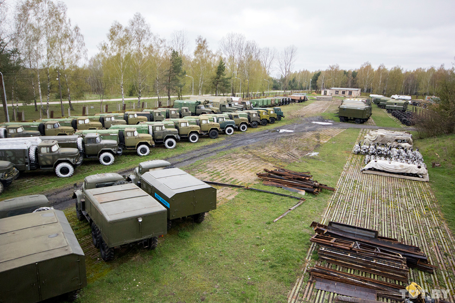 Армейский баз. База хранения военной техники Орехово Зуево. Склады Грау МО РФ. 302 База хранения РХБЗ. БХВТ т80.