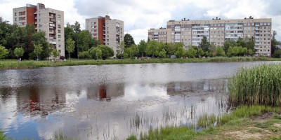 Купчинский сквер, пруд