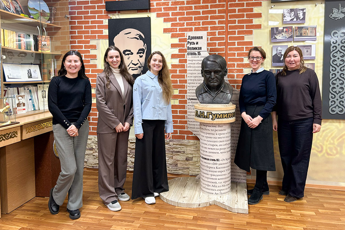 В Евразийском национальном университете имени Л.Н. Гумилёва в Астане