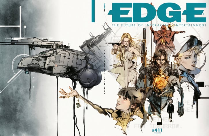 Обложка свежего выпуска Edge. Автор&nbsp;— Ёдзи Синкава (Yoji Shinkawa).