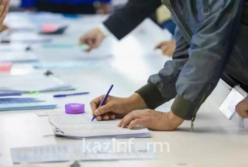 Явка на избирательном участке в Таджикистане составила 78%