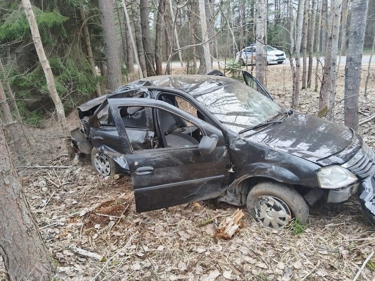 В Тверской области спешащий и невнимательный водитель пострадал в ДТП