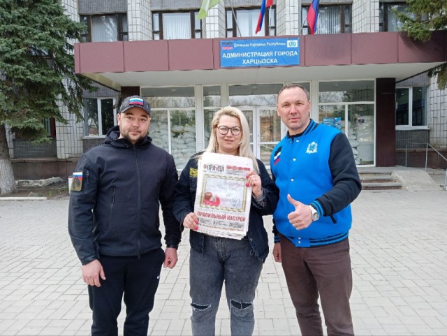 Нижегородцы 2,5 года возят гумгрузы в Харцызск