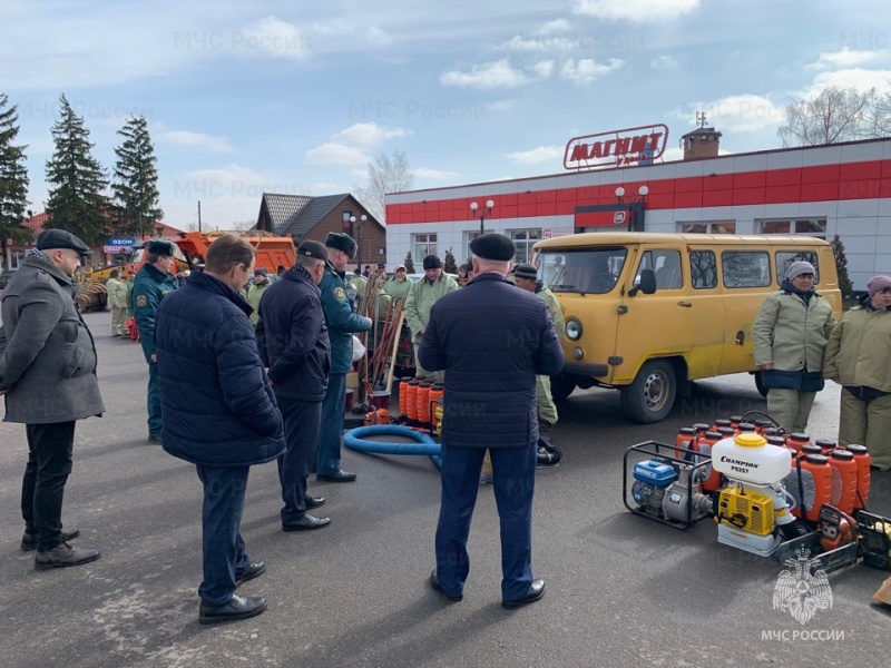 В Красненском районе проверили готовность к весенне-летнему пожароопасному периоду