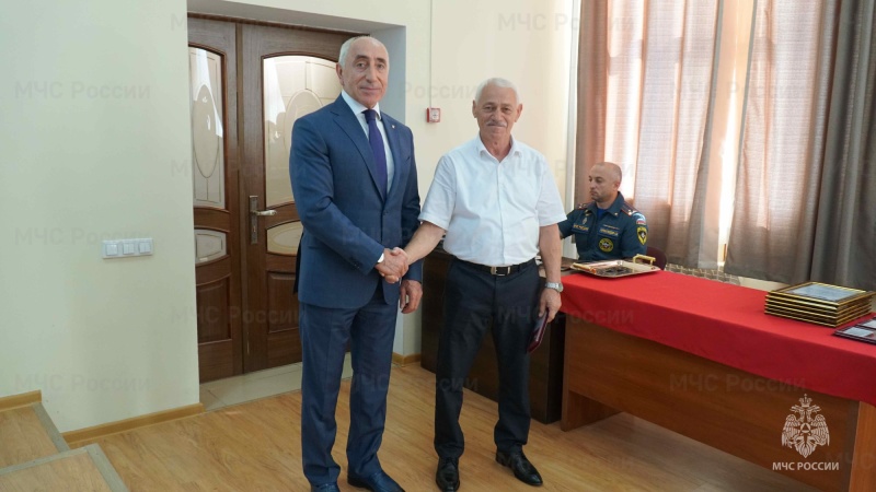 В Главном управлении отметили 98-ю годовщину Государственного пожарного надзора