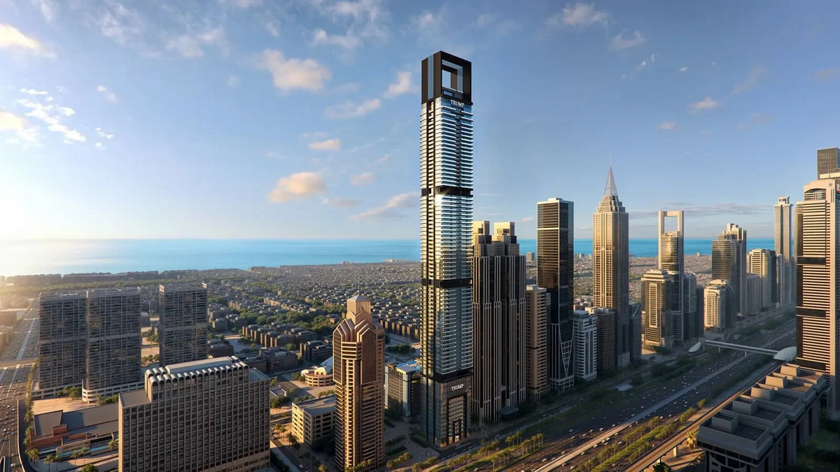 Фото: в Дубае построят Trump Tower высотой в 80 этажей