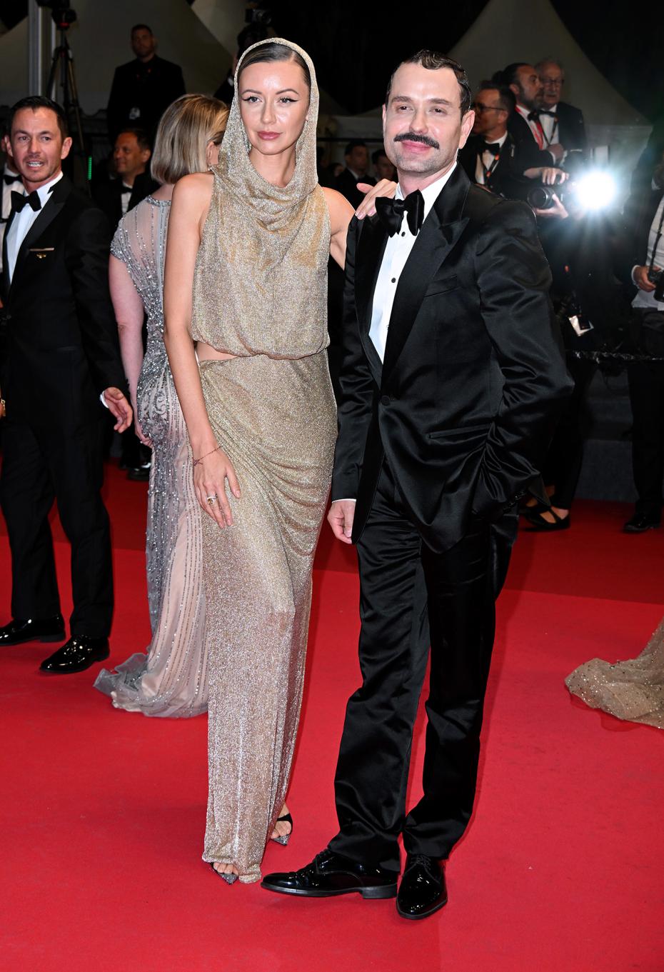 Наталья Османн на красной дорожке, на на 78-м ежегодном Каннском кинофестивале