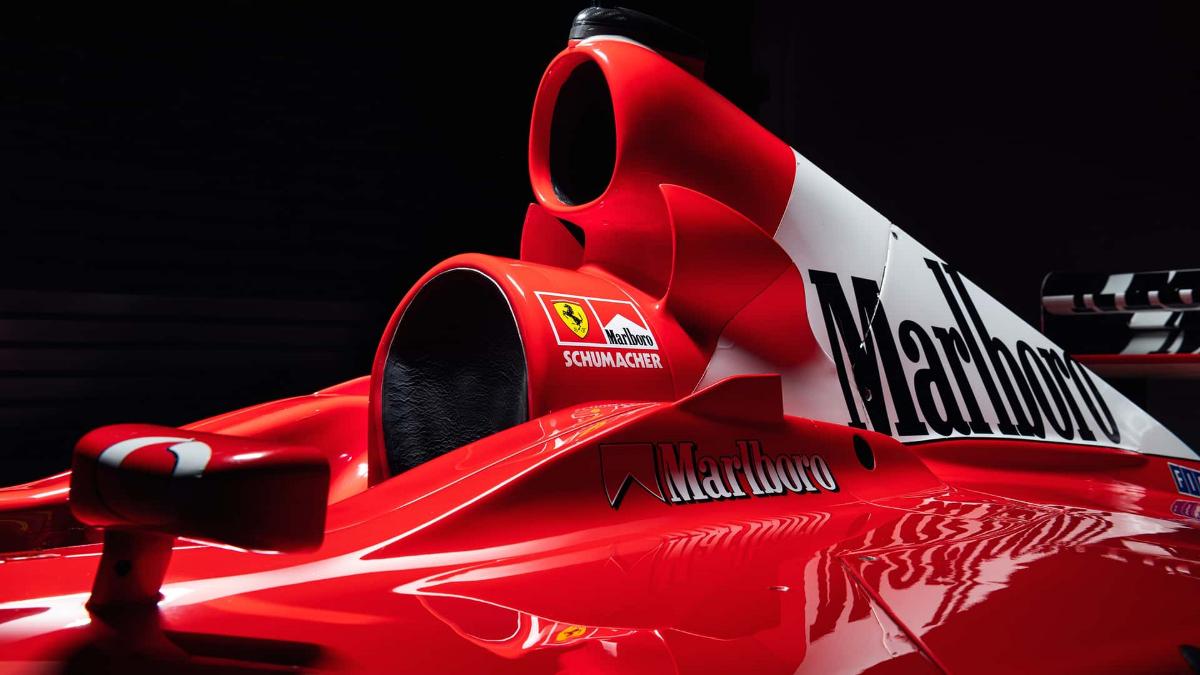 Культовый Ferrari Михаэля Шумахера F1 будет продан с аукциона в Монтерее