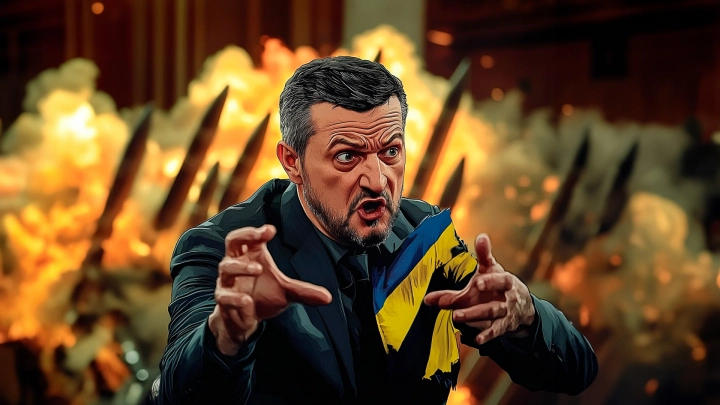 Против Зеленского применили запрещённый приём. В Киеве всё только начинается