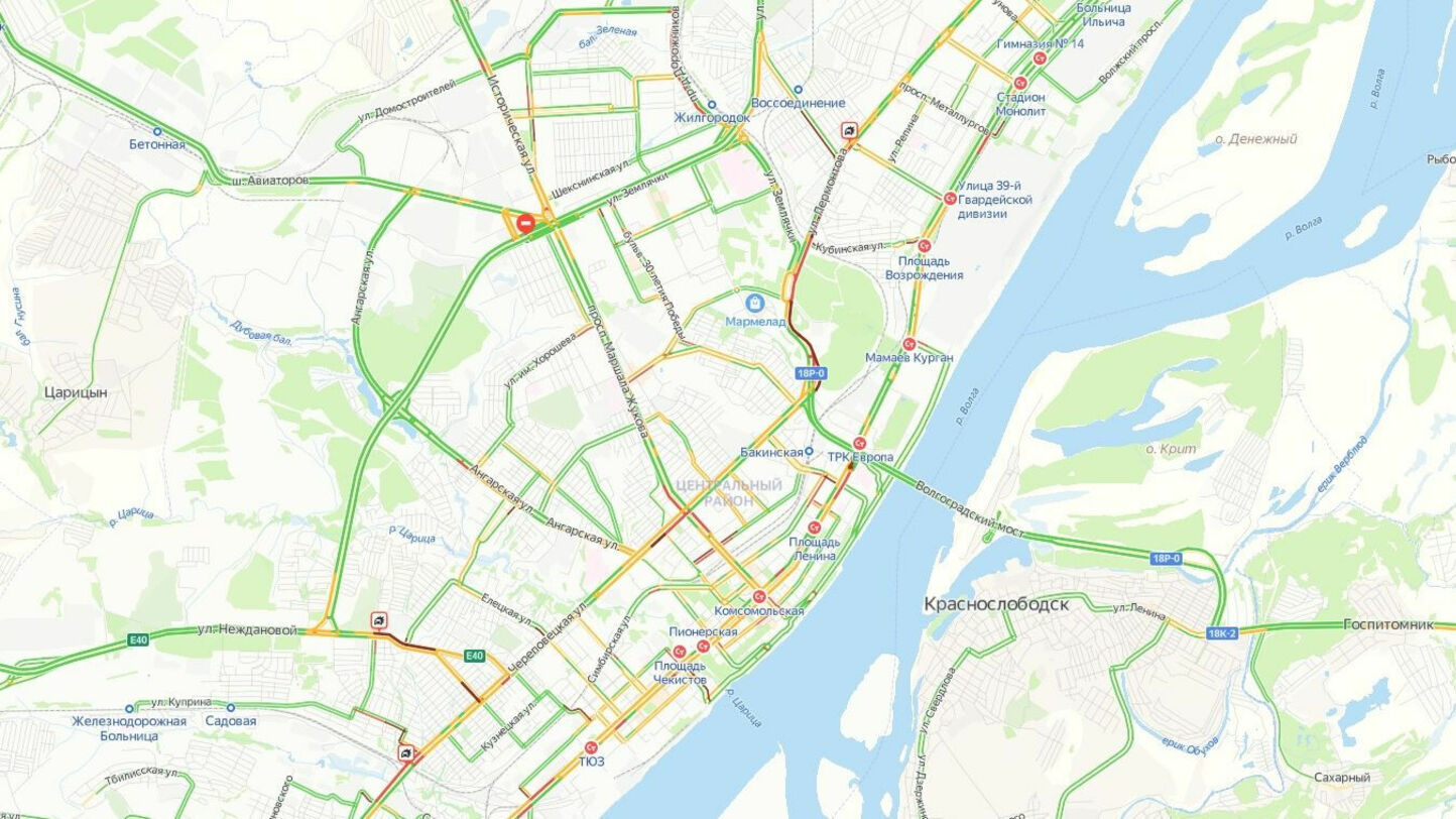 Карта пробок белгород онлайн