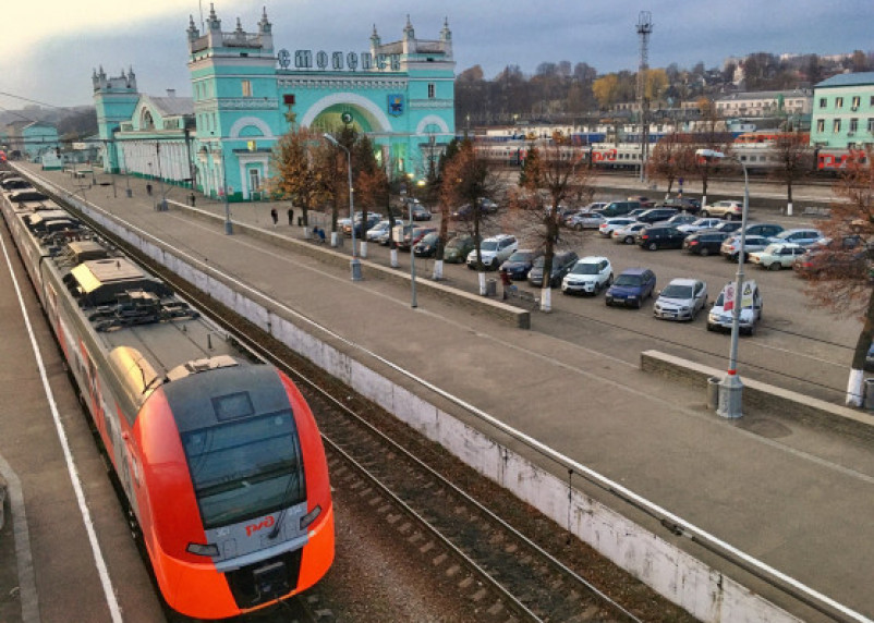 Поезд смоленск адлер фото