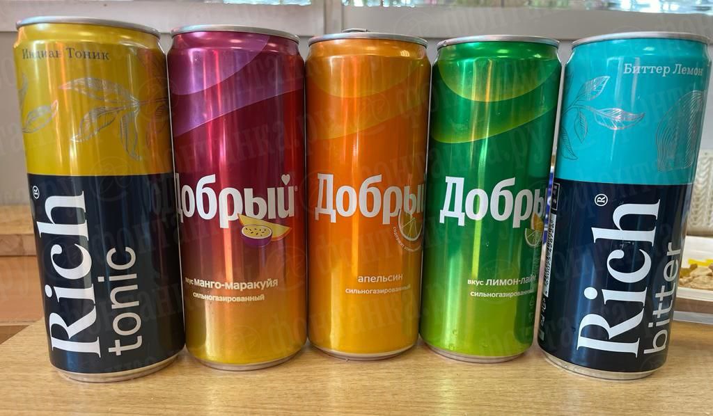 «Добрый» вместо колы, Rich вместо Schweppes. «Фонтанка» показывает, как ...