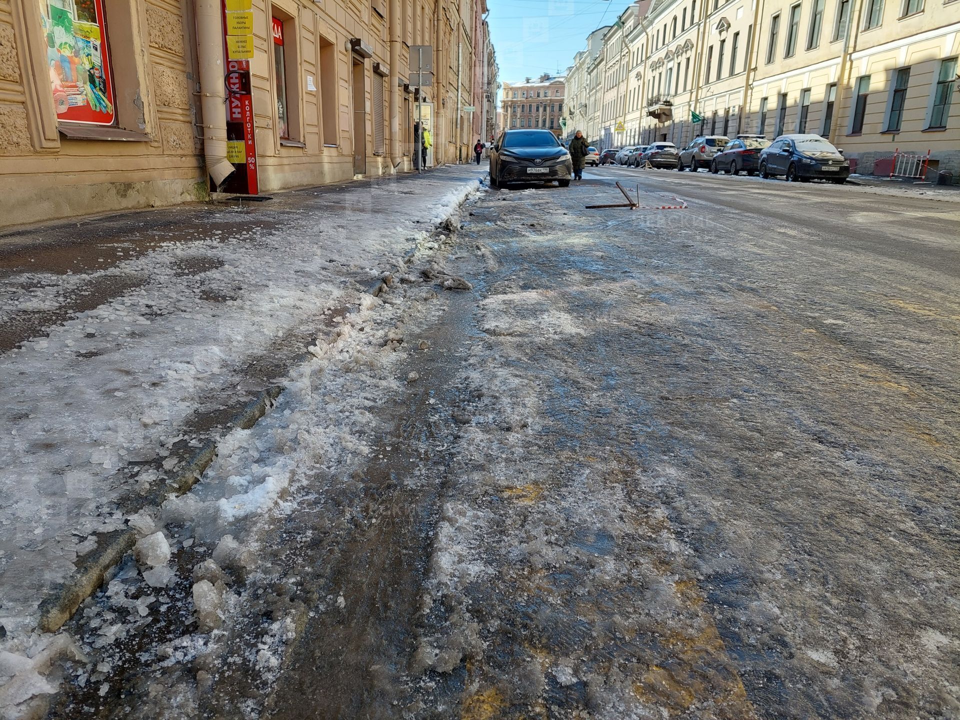 Сколько выпало снега в санкт петербурге