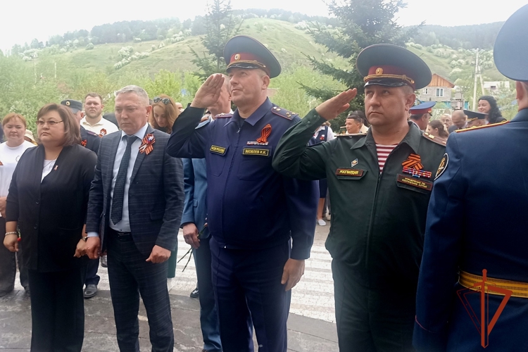 Росгвардейцы принимают участие в мероприятиях, посвященных Дню Победы