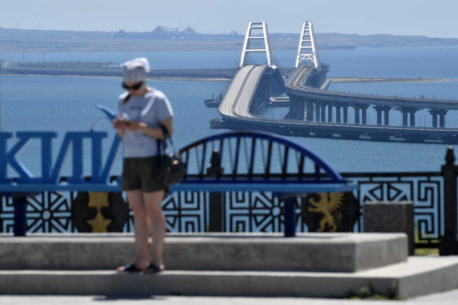 Фото крымского моста сейчас