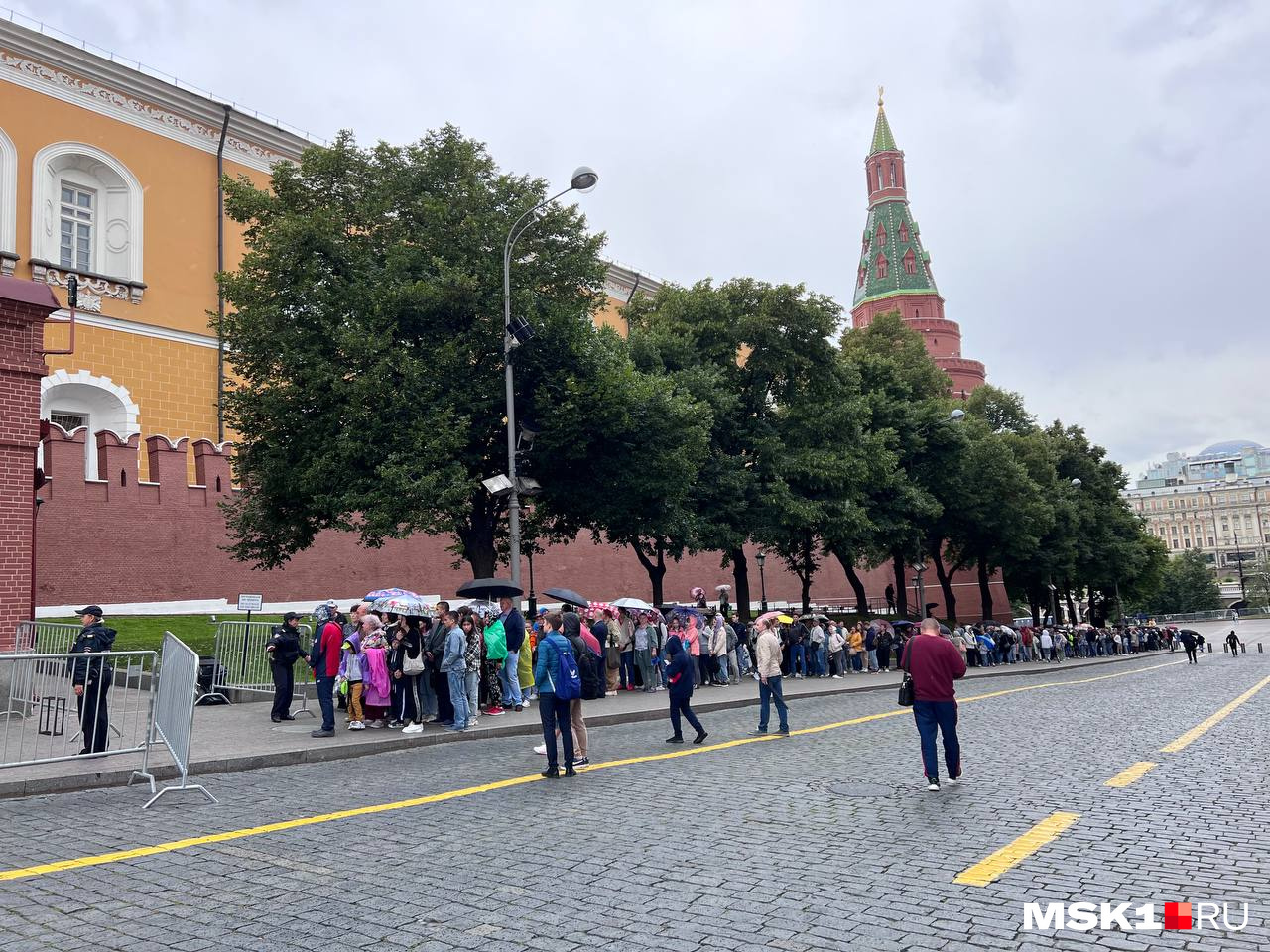 Красная площадь закрыта 1 января