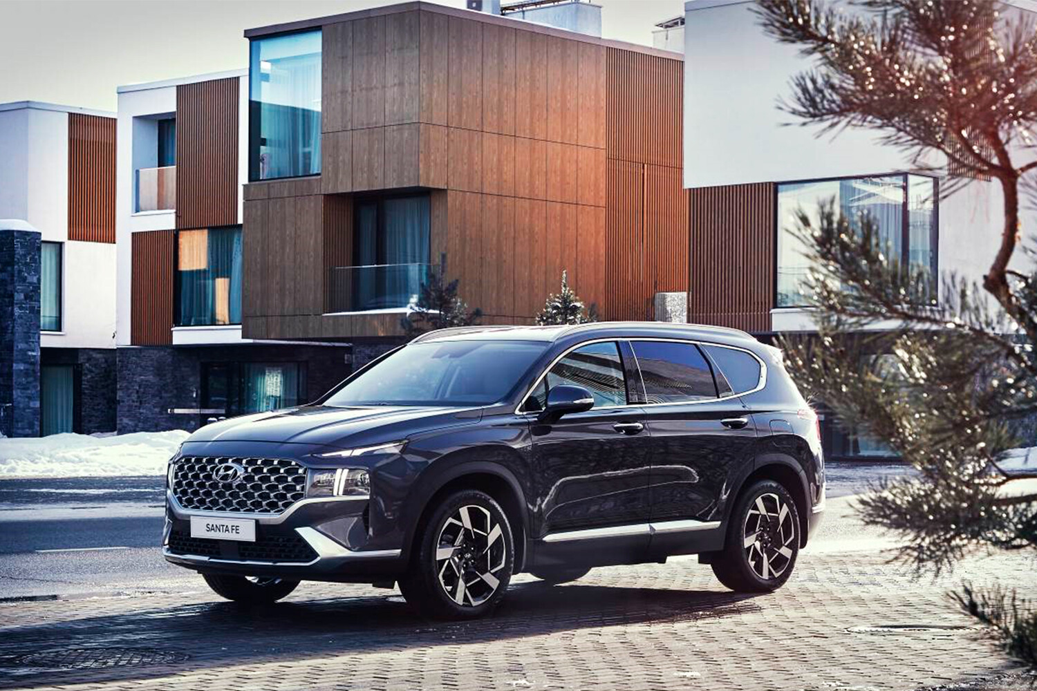 Обновления santa fe. Hyundai Santa Fe 2021. Хендай Санта Фе 2021. Хёндай Санта Фе 2021 новый. Новый Hyundai Santa Fe 2022.