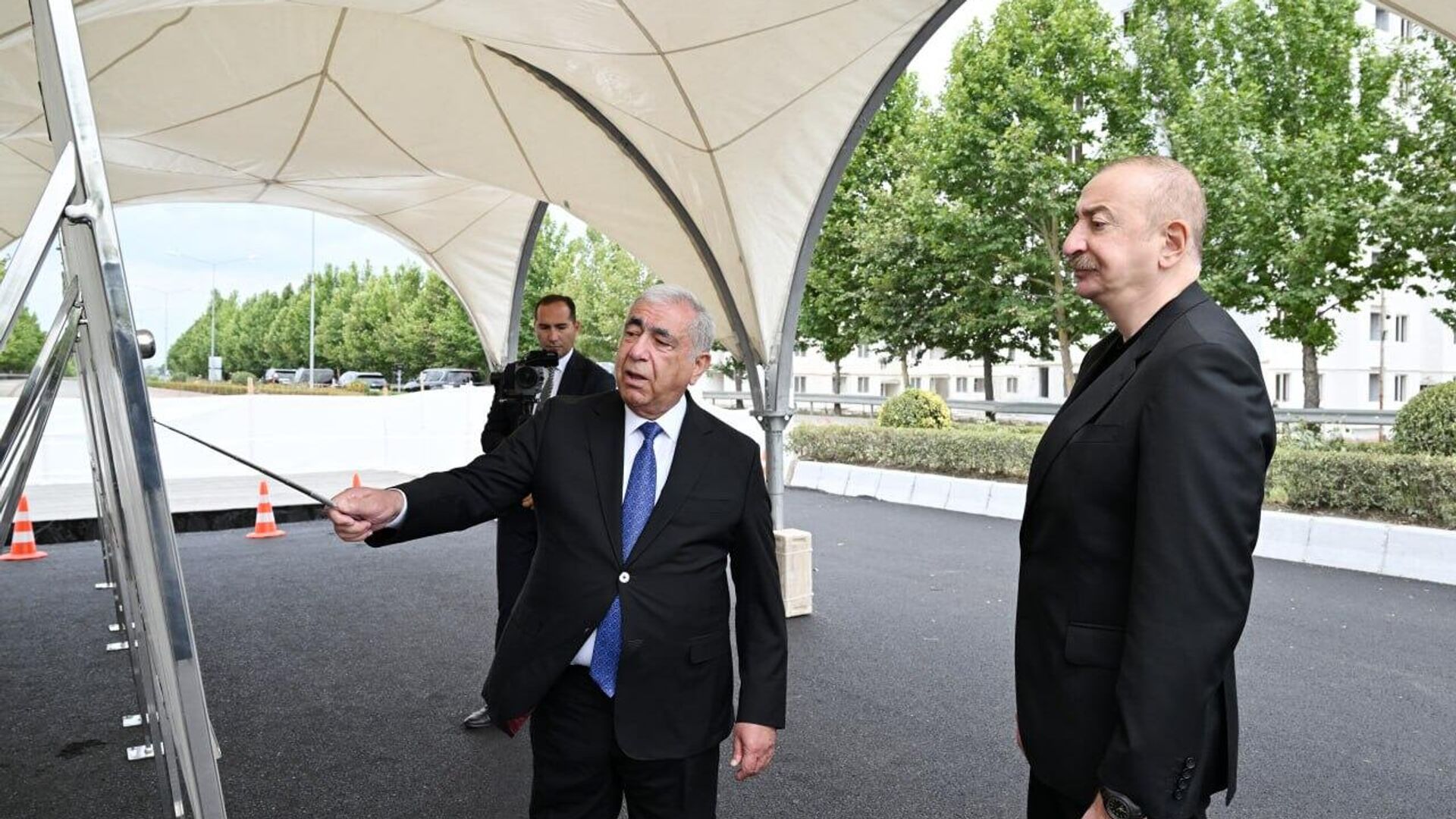 Ильхам Алиев в Евлахе - Sputnik Азербайджан, 1920, 23.06.2025