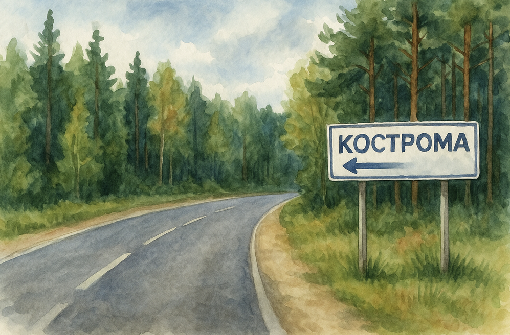 Костромская область получит первый официальный автомаршрут. Запуск — март 2026 года