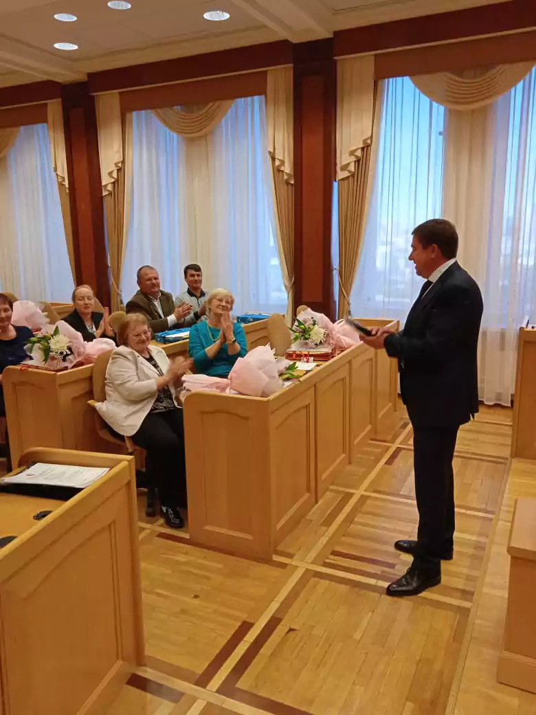 Награждение работников газовой отрасли