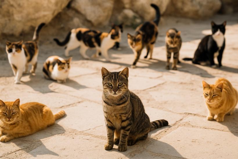 Кошки на Кипре