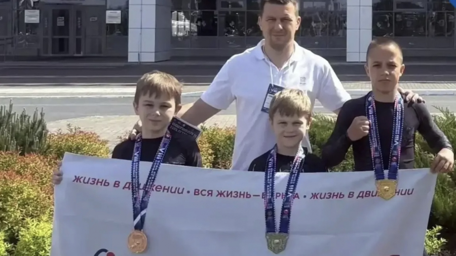 Юные борцы из Обнинска взяли золото, серебро и бронзу на Евразийских Играх