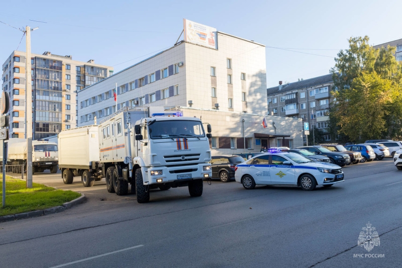 В Кирове прошла плановая тренировка по реагированию на условную чрезвычайную ситуацию