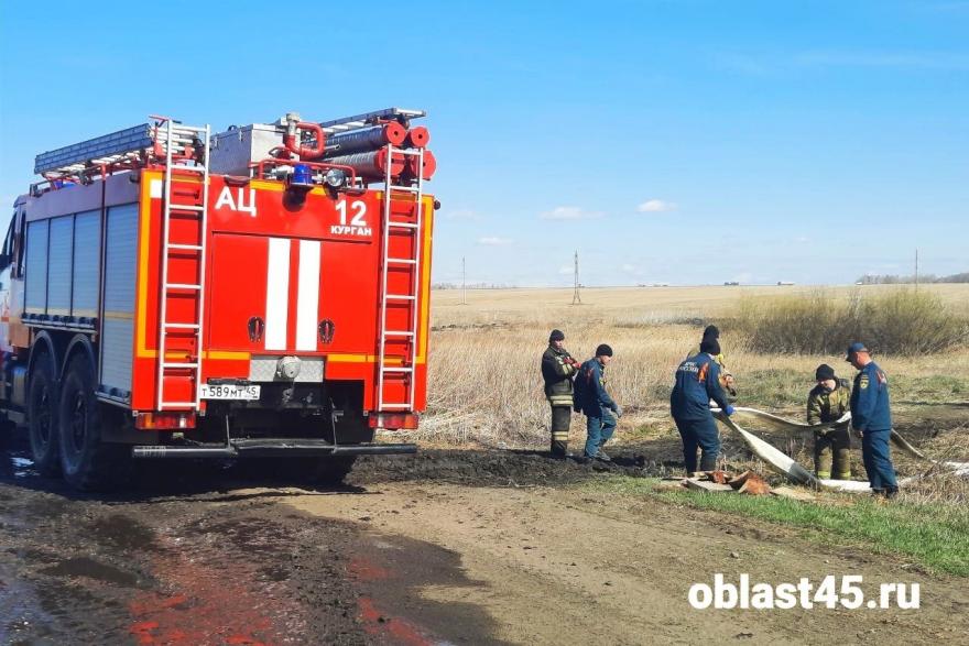 В Курганской области за последние сутки потушено 7 пожаров 