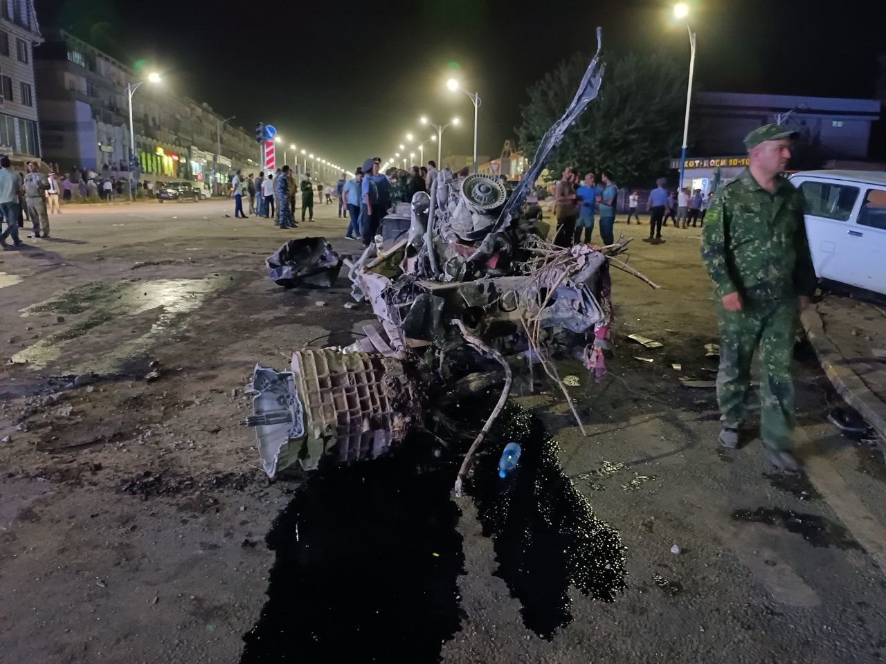 Садама наклоти дар Душанбе