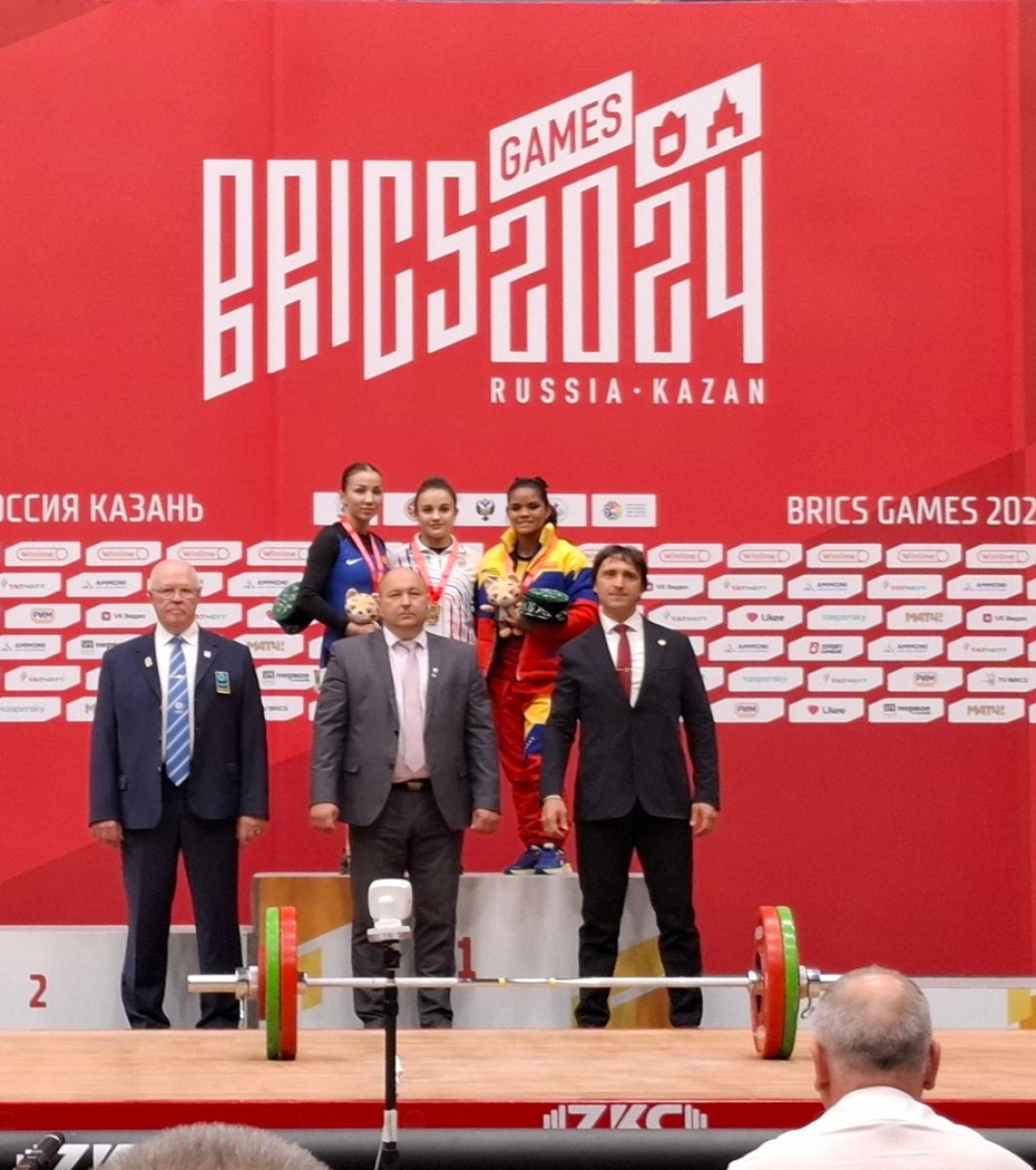 Полина Андреева завоевала серебряную медаль Спортивных игр БРИКС