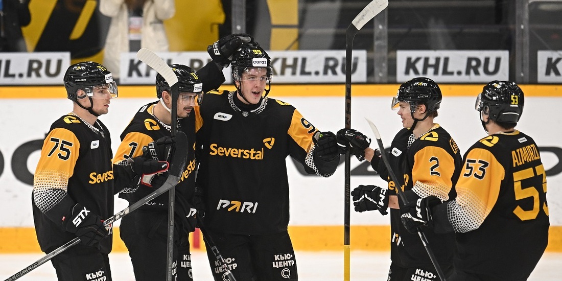 Определились первые соперники хоккейной «Северстали» в новом сезоне КХЛ
