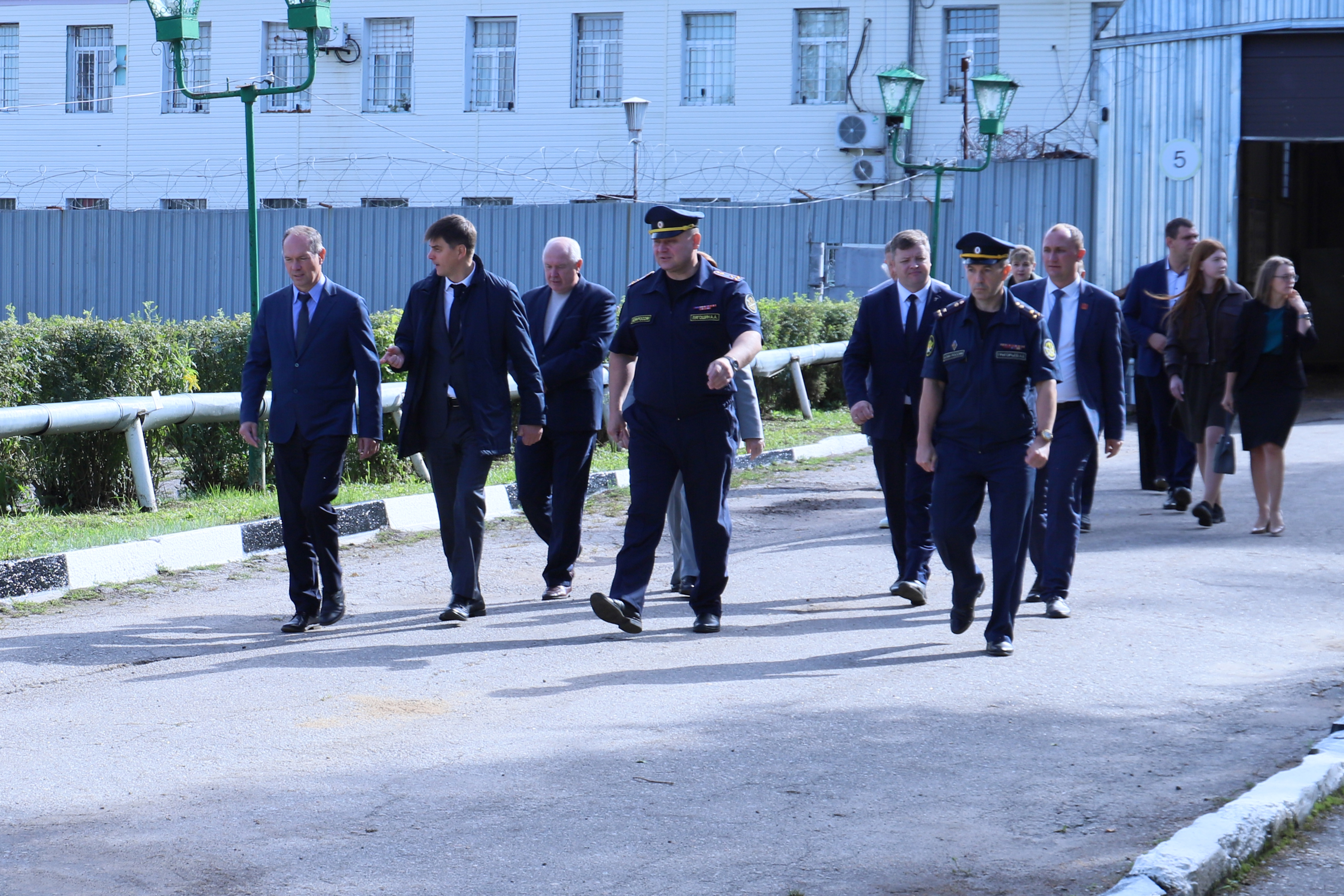 Ярославскую колонию №1 посетил первый заместитель Председателя Правительства области Денис Хохряков