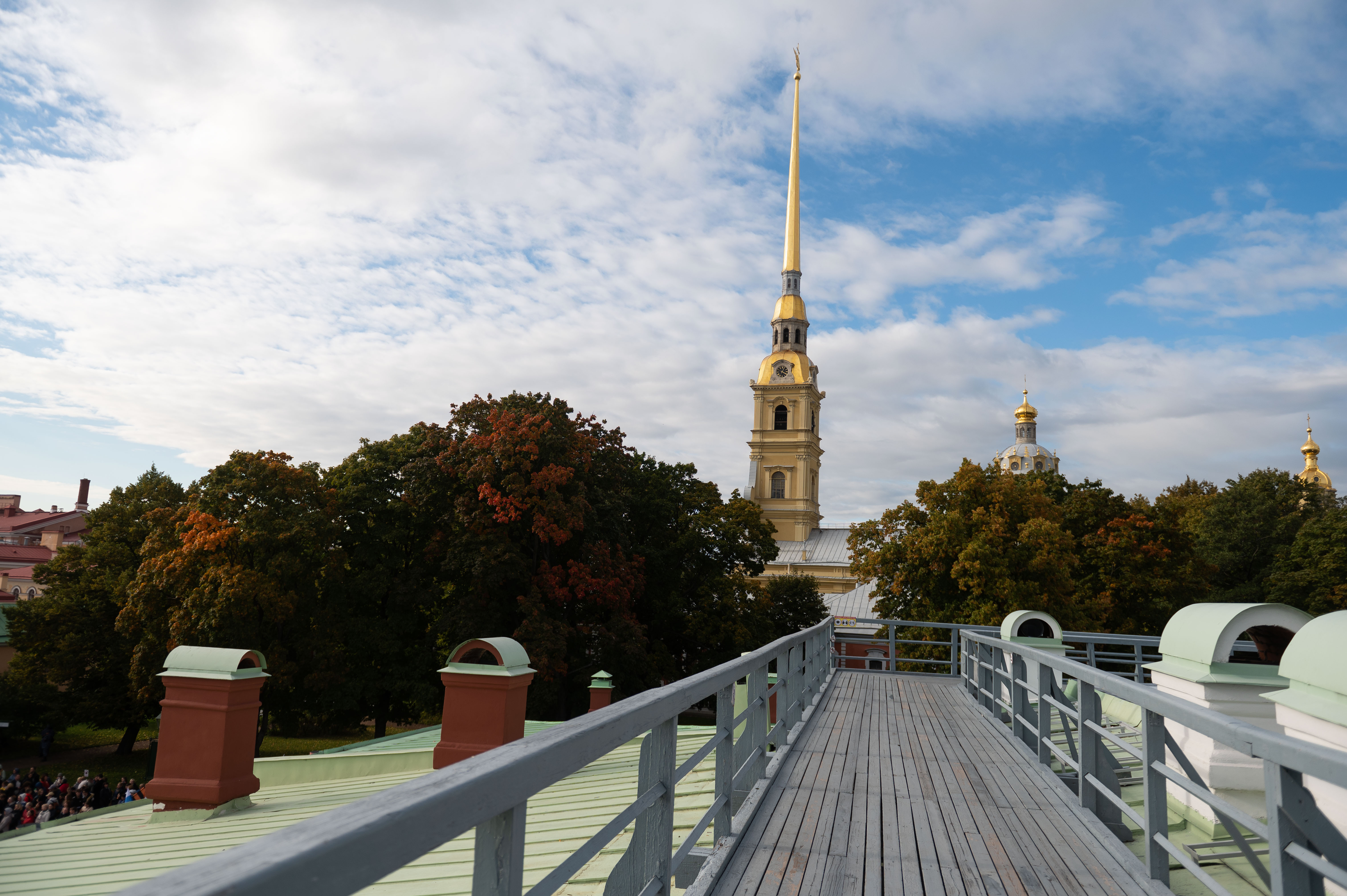 Петропавловская крепость зима Забурдаев