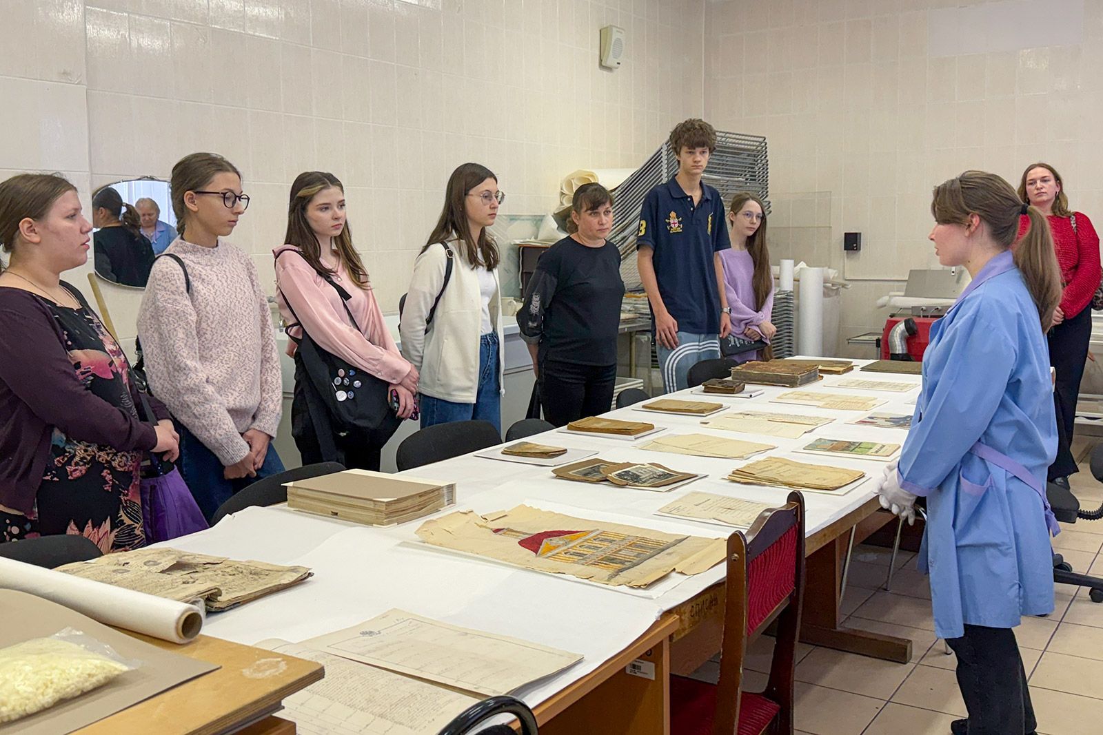 Молодежь Москвы исследовала материалы, связанные с освоением Арктики