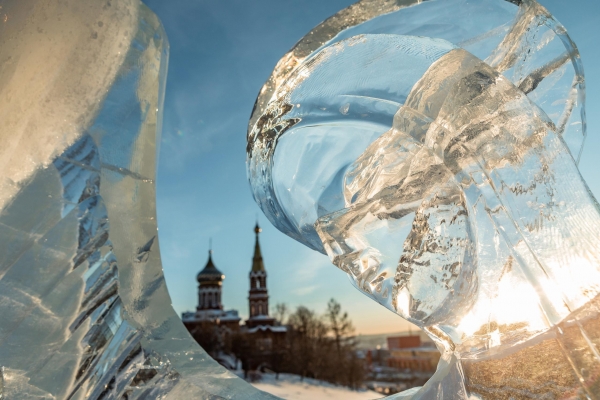 На XIII Ледовом фестивале ангелов и архангелов в Ижевске создадут 27 скульптур 