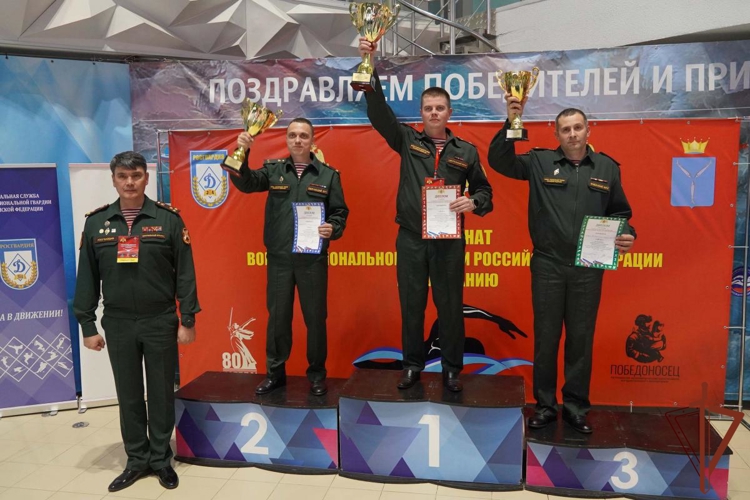 В САРАТОВЕ ПРОШЕЛ ЧЕМПИОНАТ РОСГВАРДИИ ПО ПЛАВАНИЮ