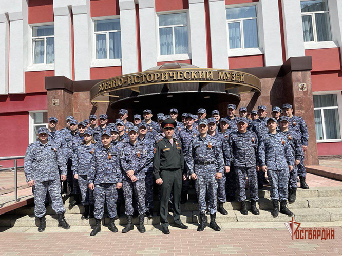 В Орле росгвардейцы приняли участие в международной патриотической акции «Диктант Победы»