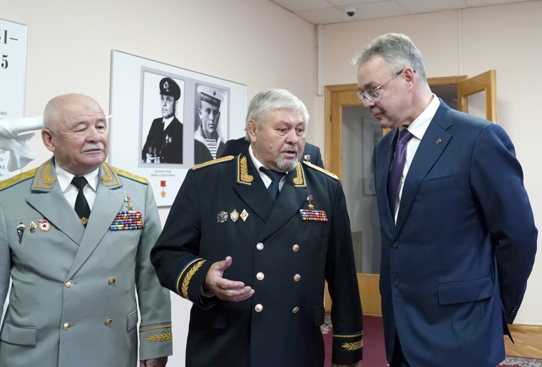 ГУБЕРНАТОР СТАВРОПОЛЬЯ ПРОВЕЛ ПРИЕМ ГЕРОЕВ ОТЕЧЕСТВА