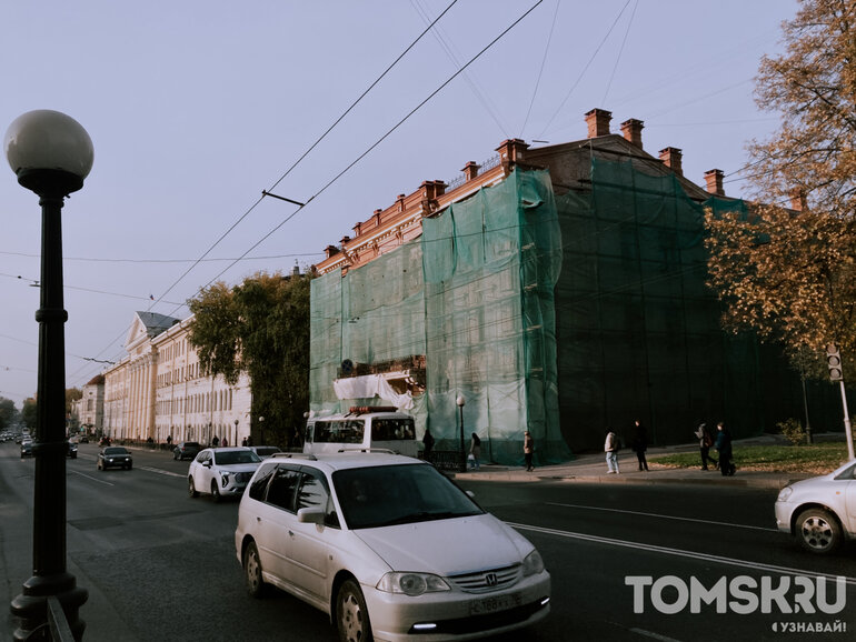 Ремонт томской детской художественной школы №1 завершится в конце июня