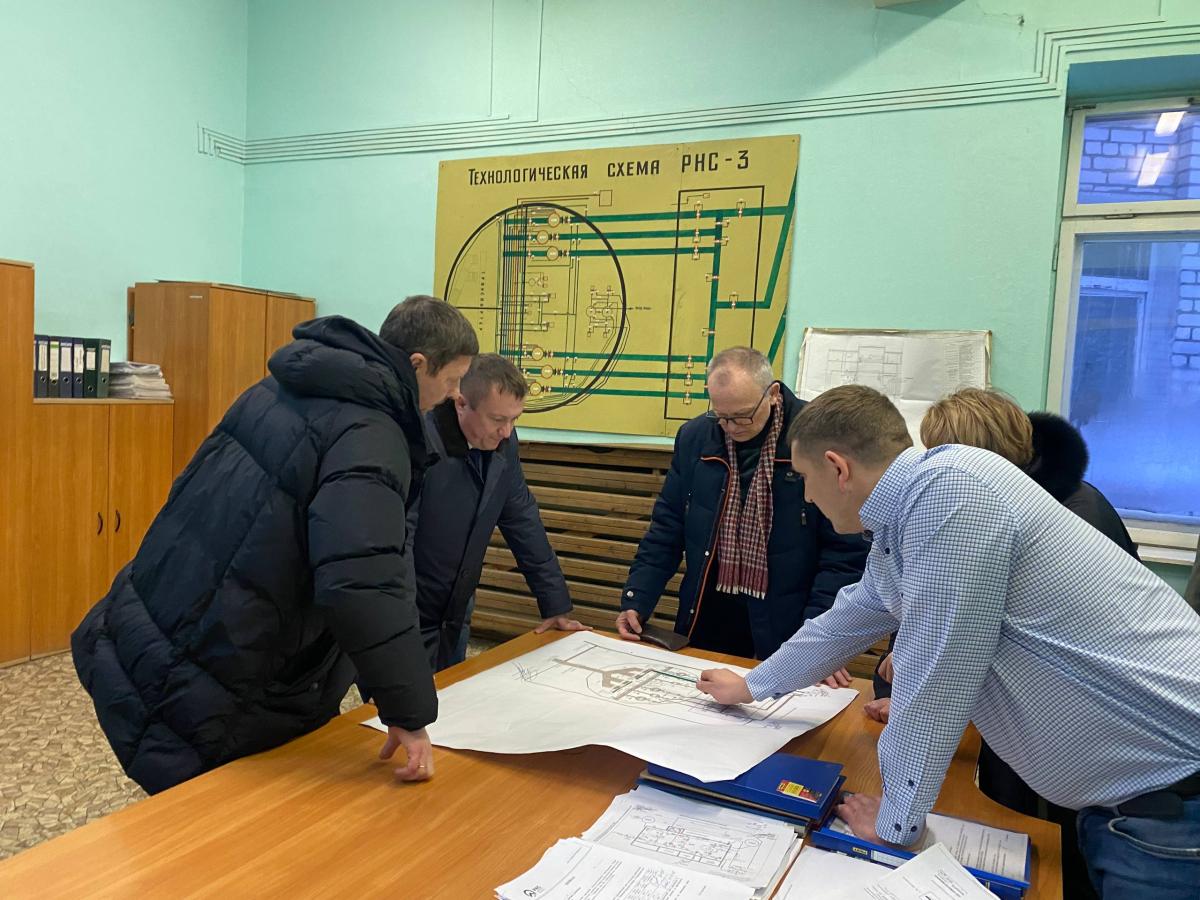 реконструкция станции канализации