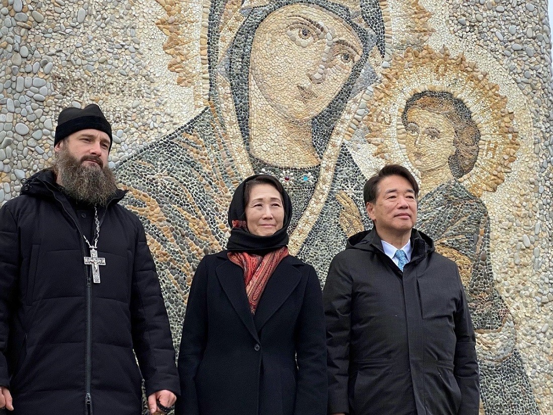 Раифский монастырь Казанской епархии посетил чрезвычайный и полномочный посол Японии в России