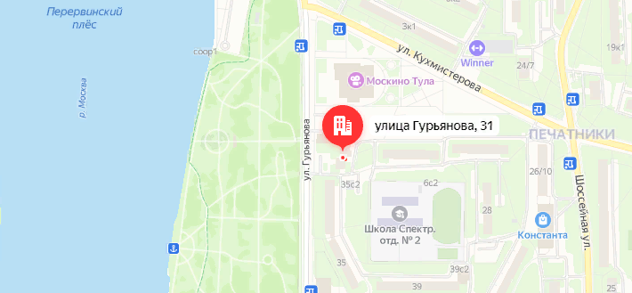 Район печатники москва карта