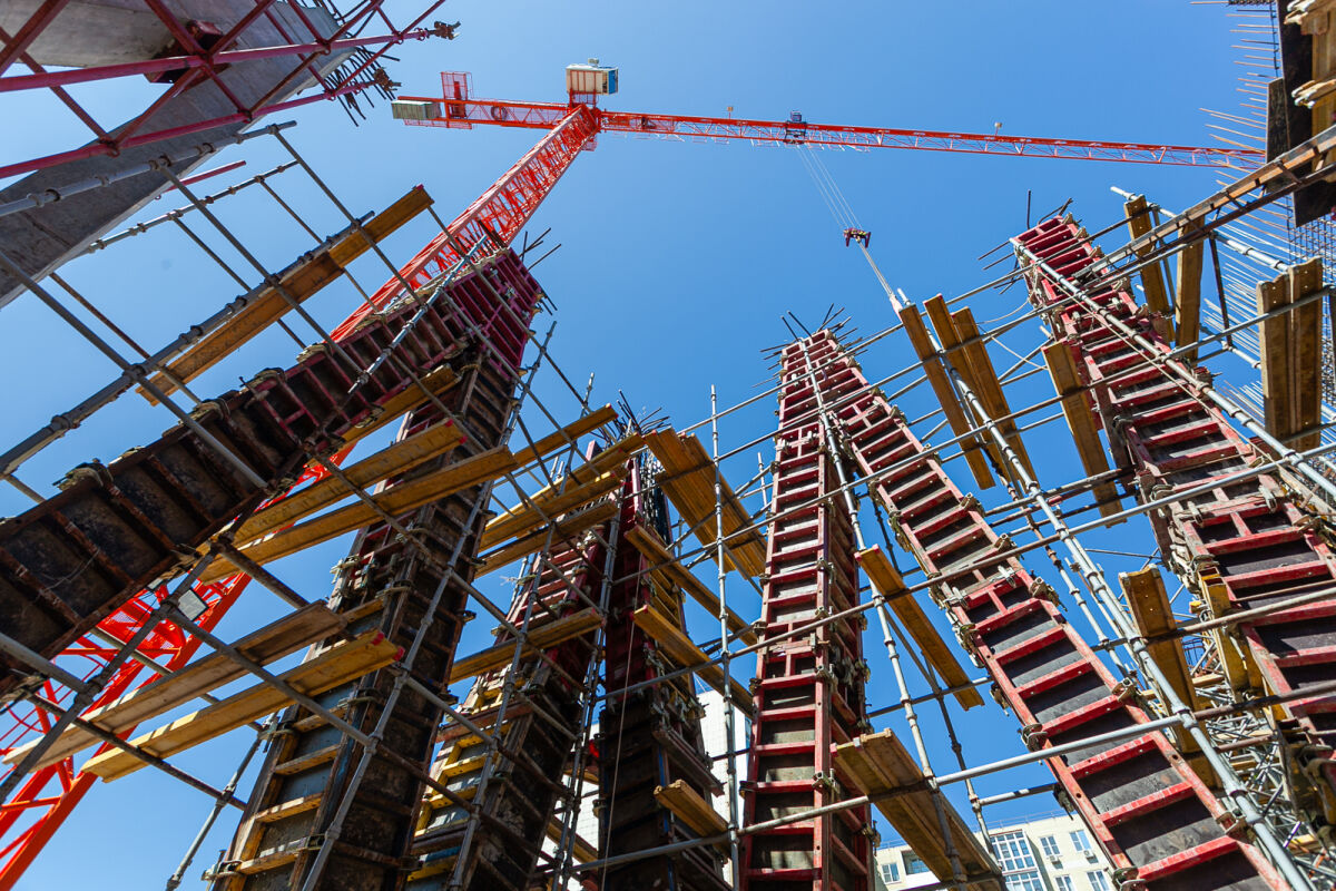 10-метровые «ножки» выросли на высоком берегу Оки в Нижнем Новгороде - фото 1